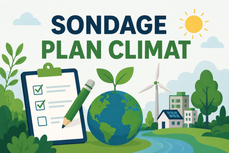 Sondage Plan Climat