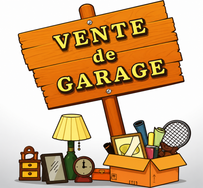 Vente de garage