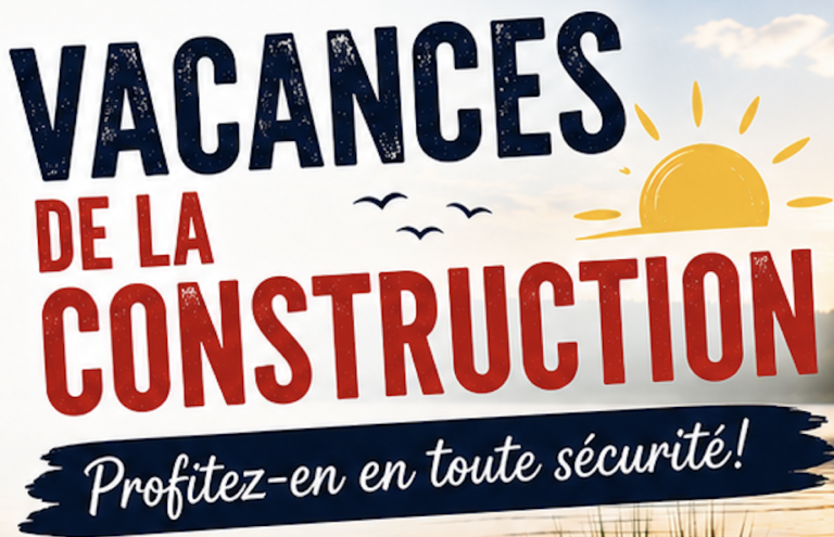 Vacances de la construction !